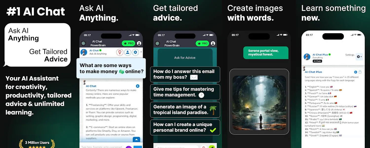 AI Chat App - AI Chat bot screenshots