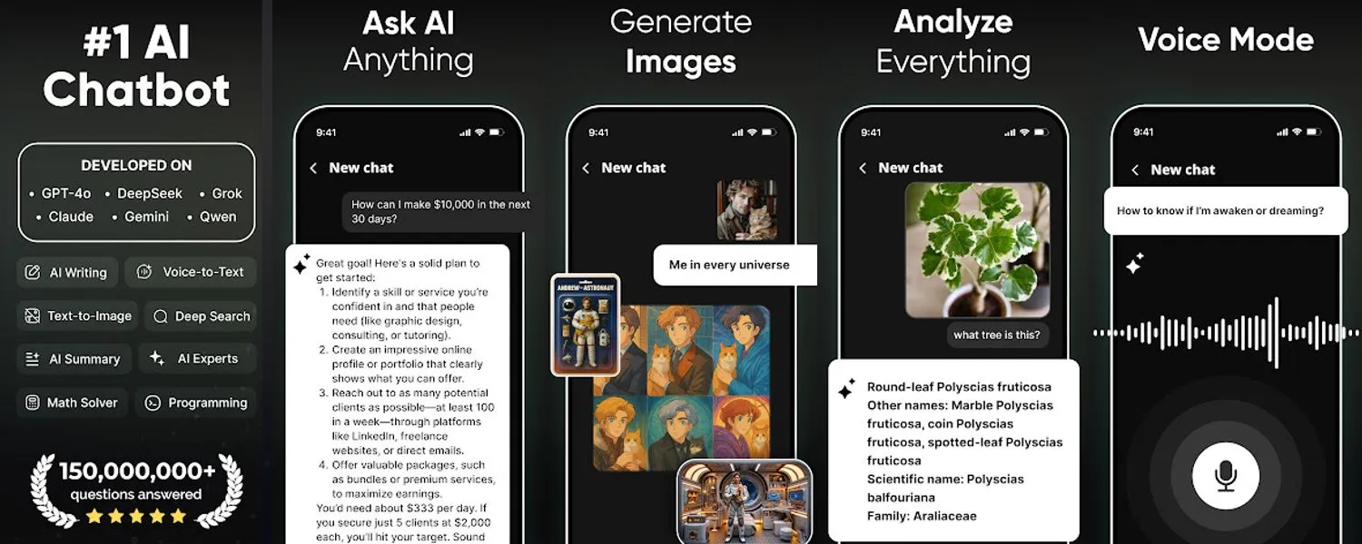 Chatbot AI - Chat & Ask AI screenshots