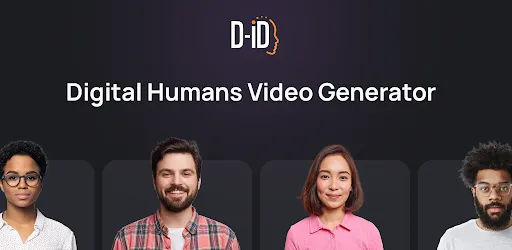 D-ID: AI Video Generator background