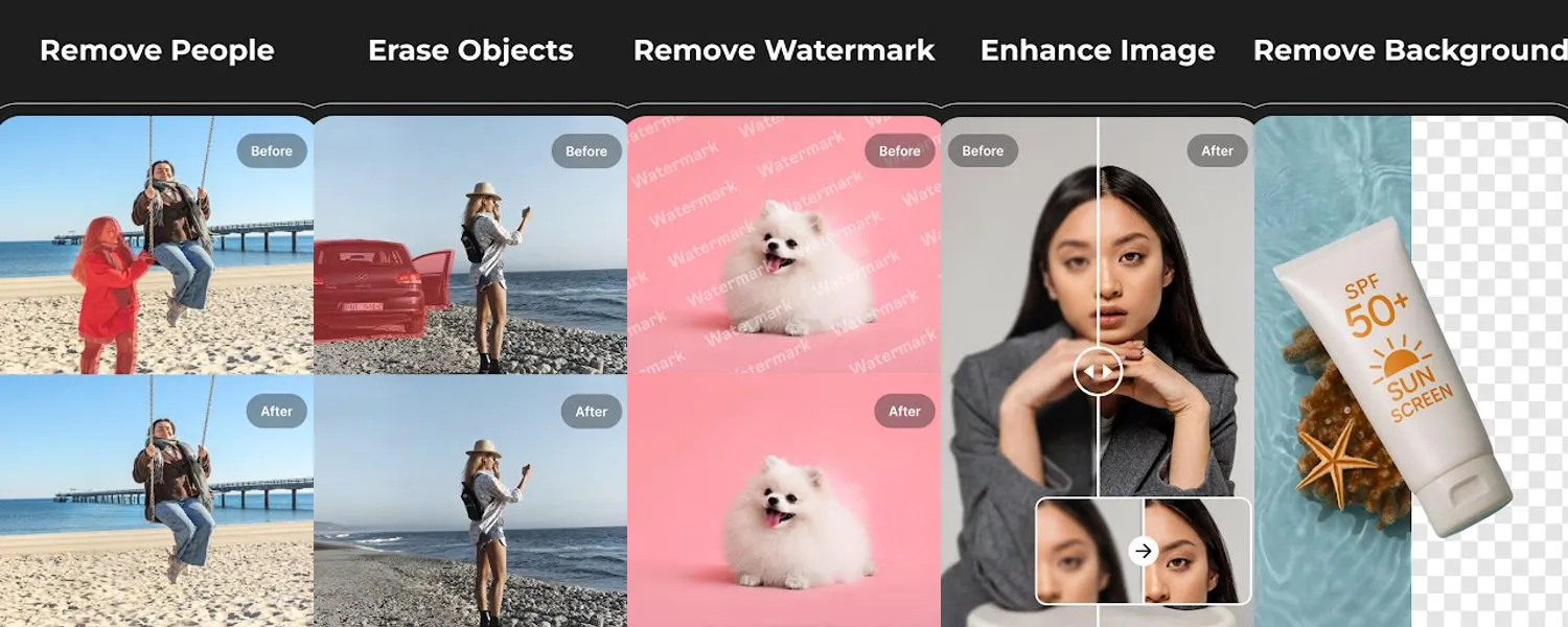 Magic Eraser - Remove Objects screenshots