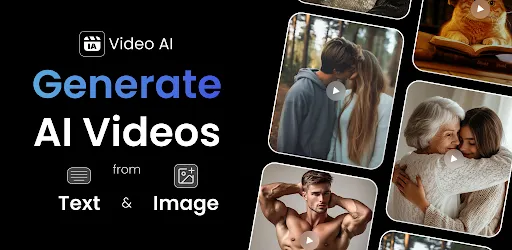 Video AI - AI Hug & Kiss Maker background