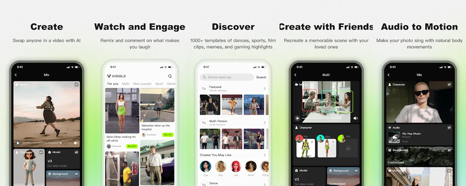 Viggle AI: Meme Generator screenshots